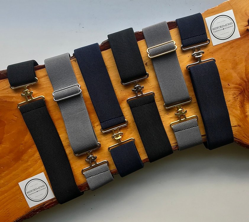 Bedford-Jones Belts - 2 Inch Solids Surcingle Collection