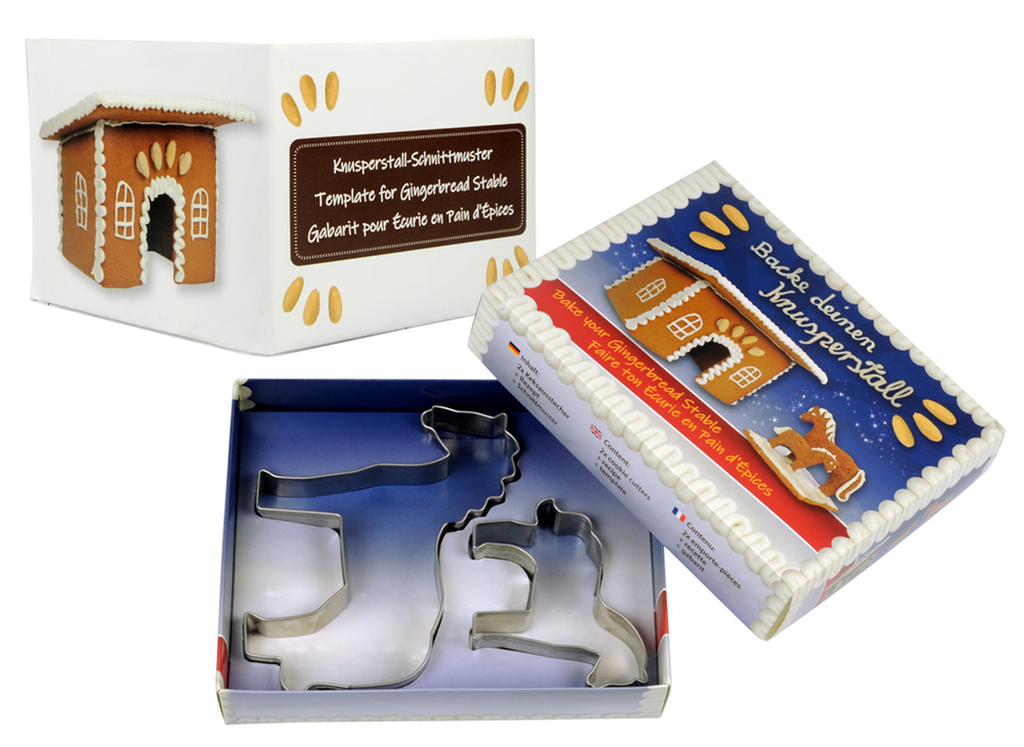 Cookie Cutter Set - Gingerbread Stable