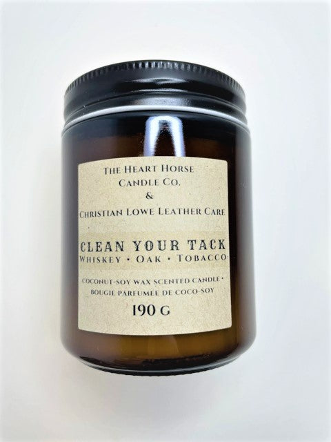 Christian Lowe "Clean your Tack" Candle