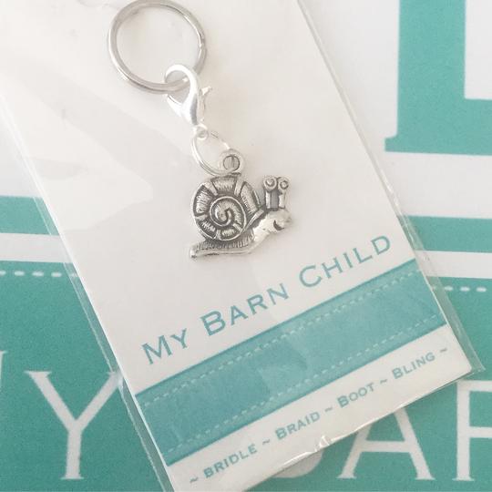 My Barn Child Bridle Charm: Snail