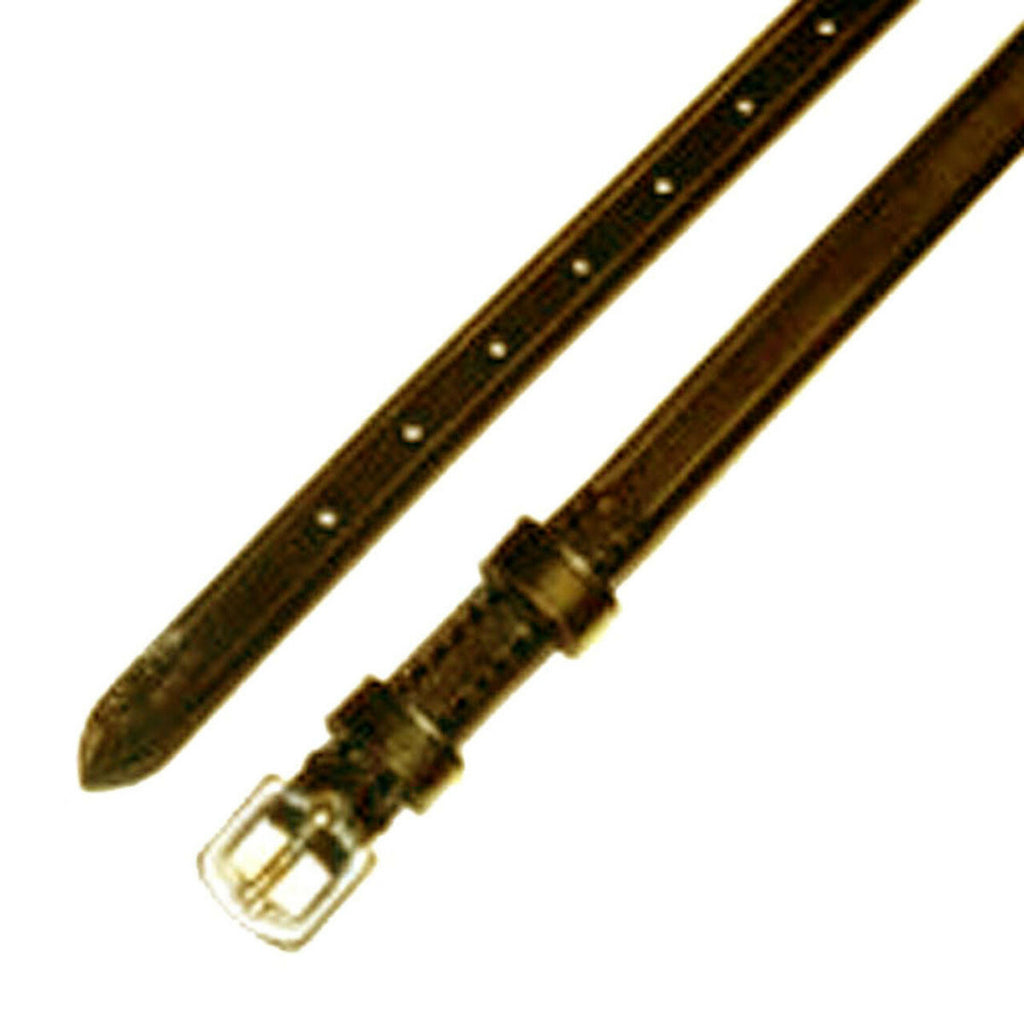Exselle Leather Spur Straps with Double Keepers