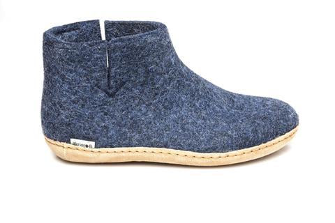 Glerups Low Boot Leather Sole Denim The Tack Shoppe of Collingwood