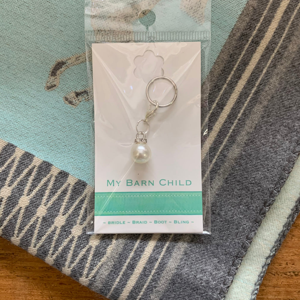 My Barn Child Bridle Charm: Pearl Bling