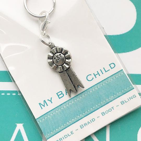 My Barn Child Bridle Charm: 1st Place Ribbon
