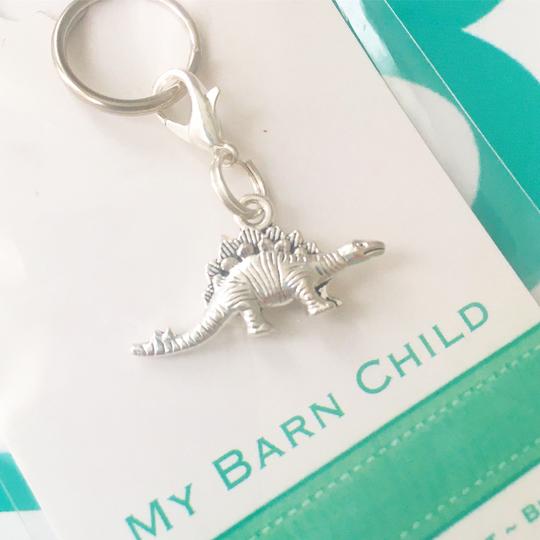 My Barn Child Bridle Charm: Dinosaur ~ Stegosaurus