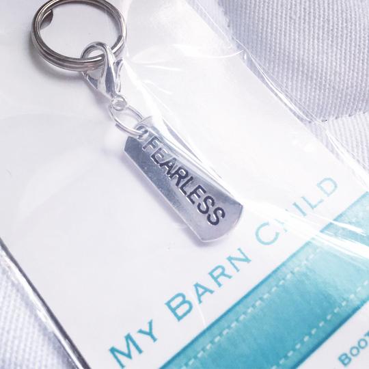 My Barn Child Bridle Charm: Inspirational ~ Fearless