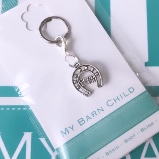 My Barn Child Bridle Charm: Horseshoe ~ Good luck