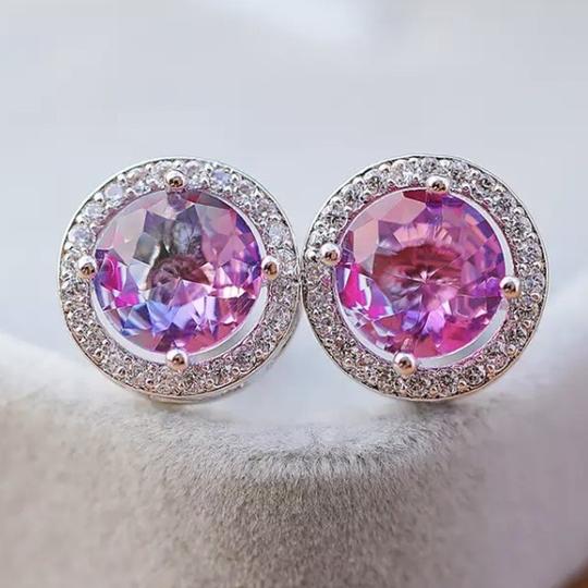 My Barn Child Earrings: Diva - Lavender / Pink