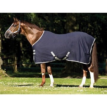 Horseware Amigo Stable Sheet Navy/Silver