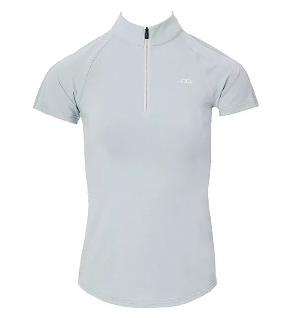 AA Alessandro Albanese Cleancool Half Zip Ladies Short Sleeve Top - The Tack Shoppe