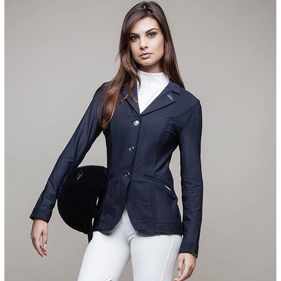 AA Alessandro Albanese Motion Lite Show Jacket - Navy - The Tack Shoppe