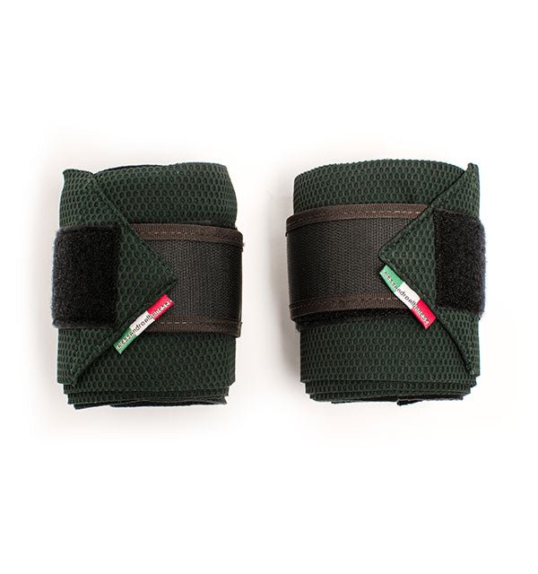 AA Platinum Fleece Bandages - Hunter Green - The Tack Shoppe