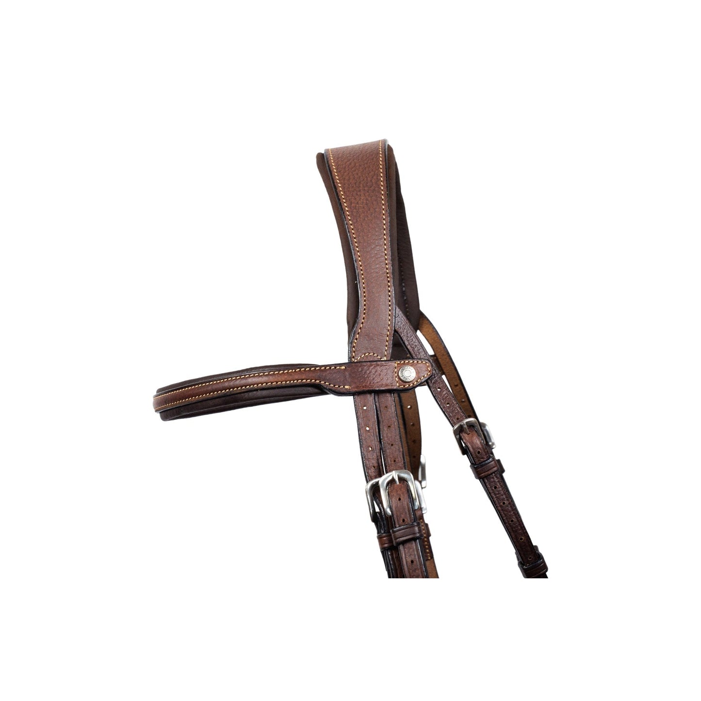 ANTARES COMPLETE REMOVABLE FLASH BRIDLE WITH FRENCH GRAINED LEATHER - The Tack Shoppe