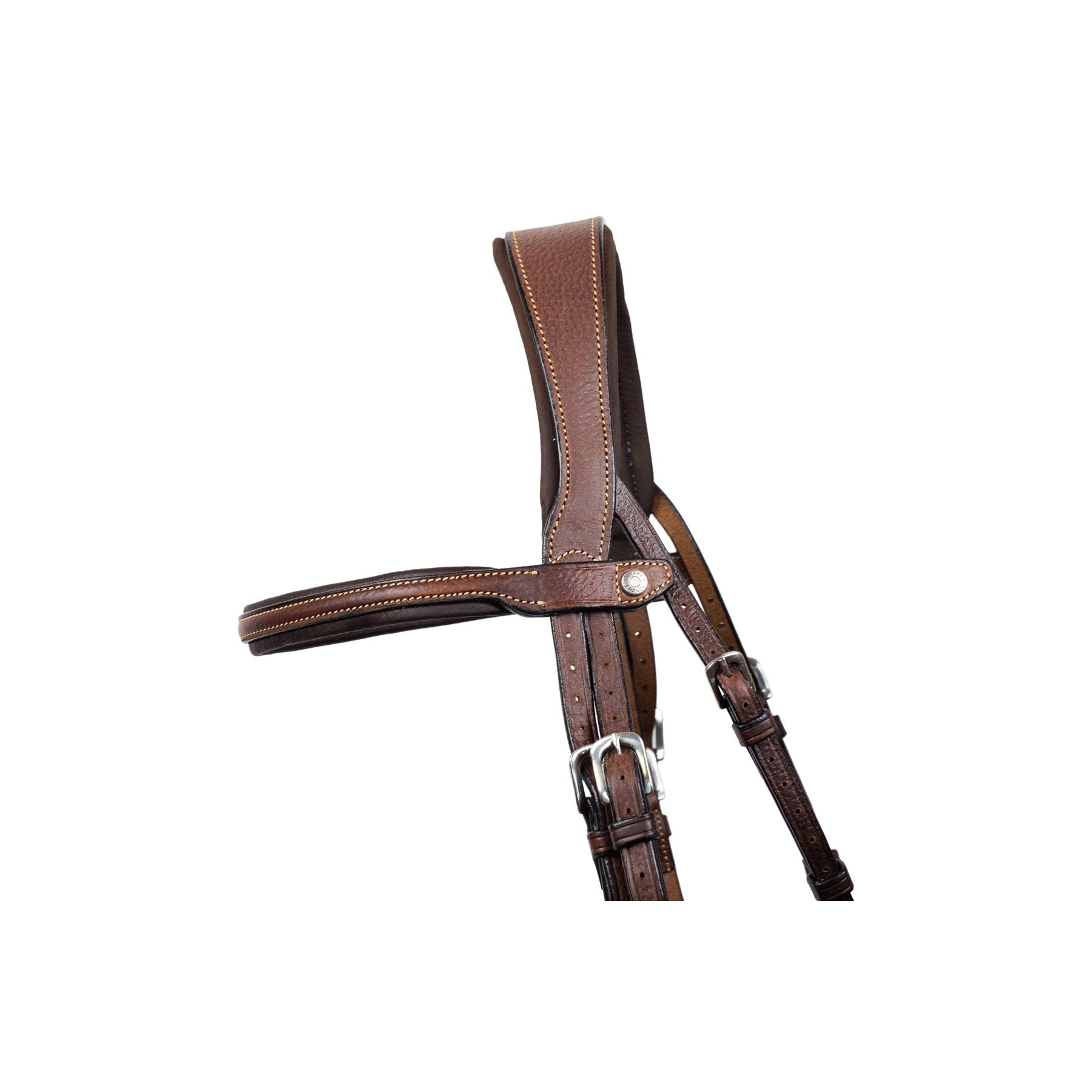 ANTARES COMPLETE REMOVABLE FLASH BRIDLE WITH FRENCH GRAINED LEATHER - The Tack Shoppe