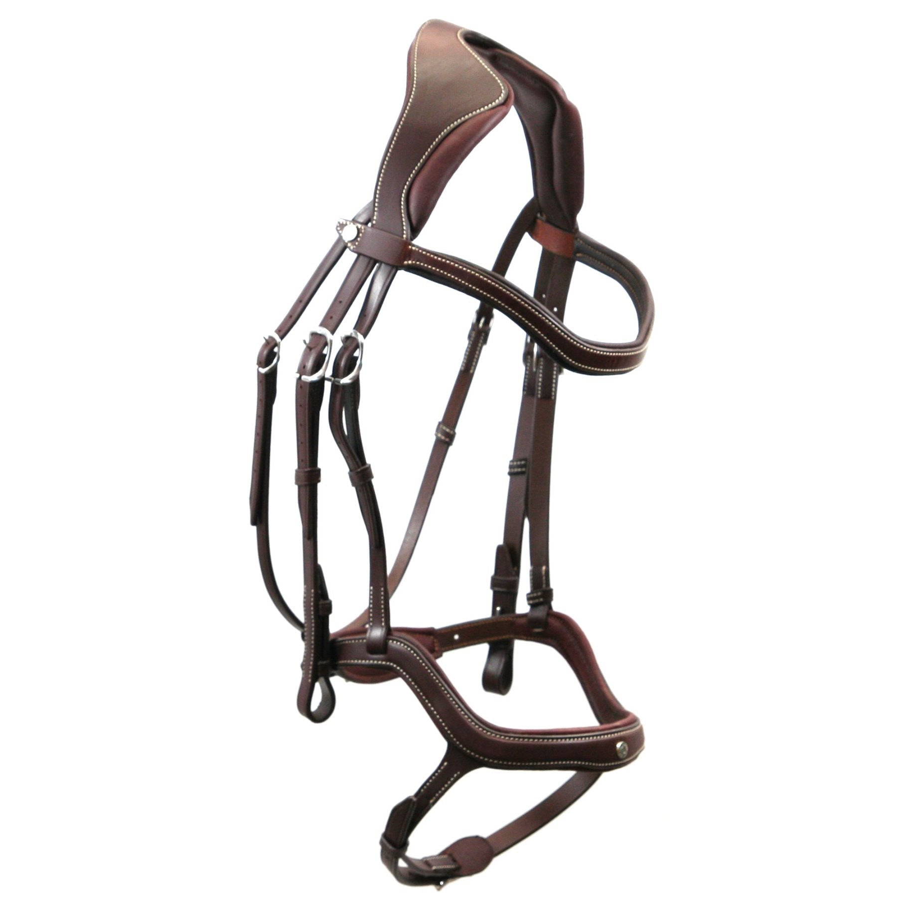 Antares Precision Y Noseband Bridle - Brown - The Tack Shoppe