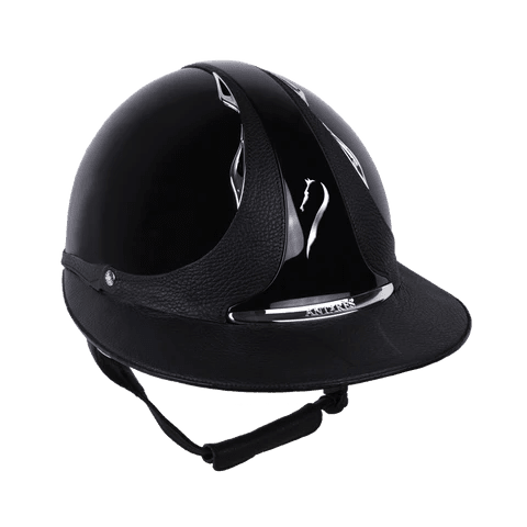 Antares Premium Glossy Helmet with Eclipse Visor - The Tack Shoppe