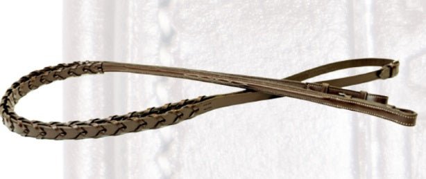 Antarès Signature Laced Reins 5/8 - The Tack Shoppe