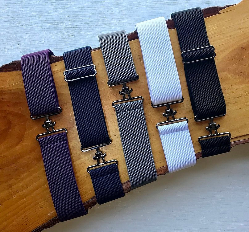 Bedford - Jones Belts - 2 Inch Solids Surcingle Collection - The Tack Shoppe