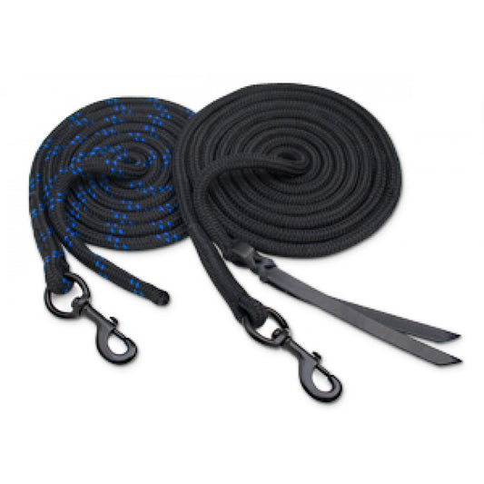 BLOCKER 12 ft LEAD ROPE with POPPER - The Tack Shoppe
