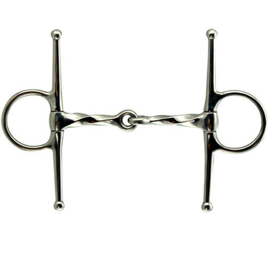Centaur Full Cheek Slow Twist Pony Snaffle - 4.5 - The Tack Shoppe