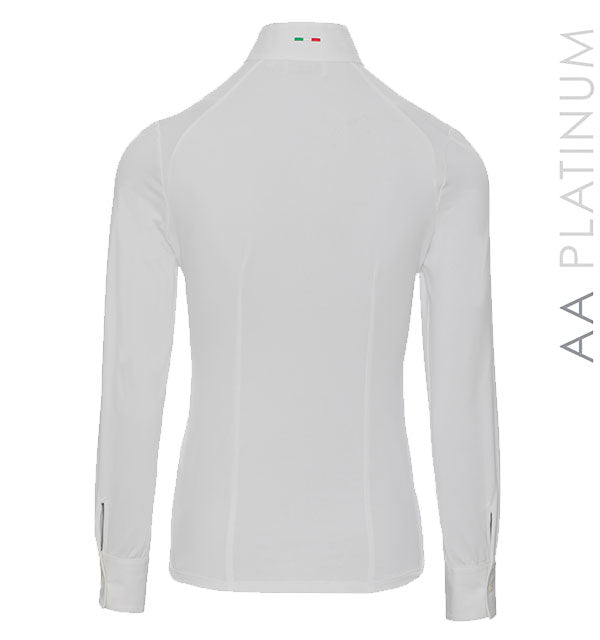AA Alessandro Albanese Ladies Porto Competition Shirt - White