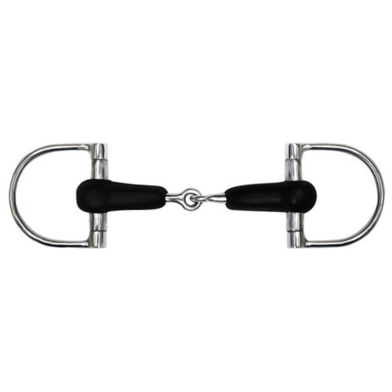 Coronet Jointed Rubber Dee Ring Pony Snaffle - The Tack Shoppe