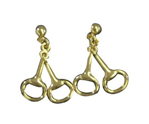 Eggbutt Snaffle Earrings - The Tack Shoppe