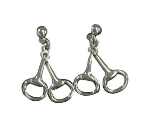 Eggbutt Snaffle Earrings - The Tack Shoppe