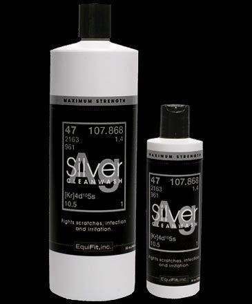 EquiFit AgSilver CleanWash Max Strength 8oz - The Tack Shoppe