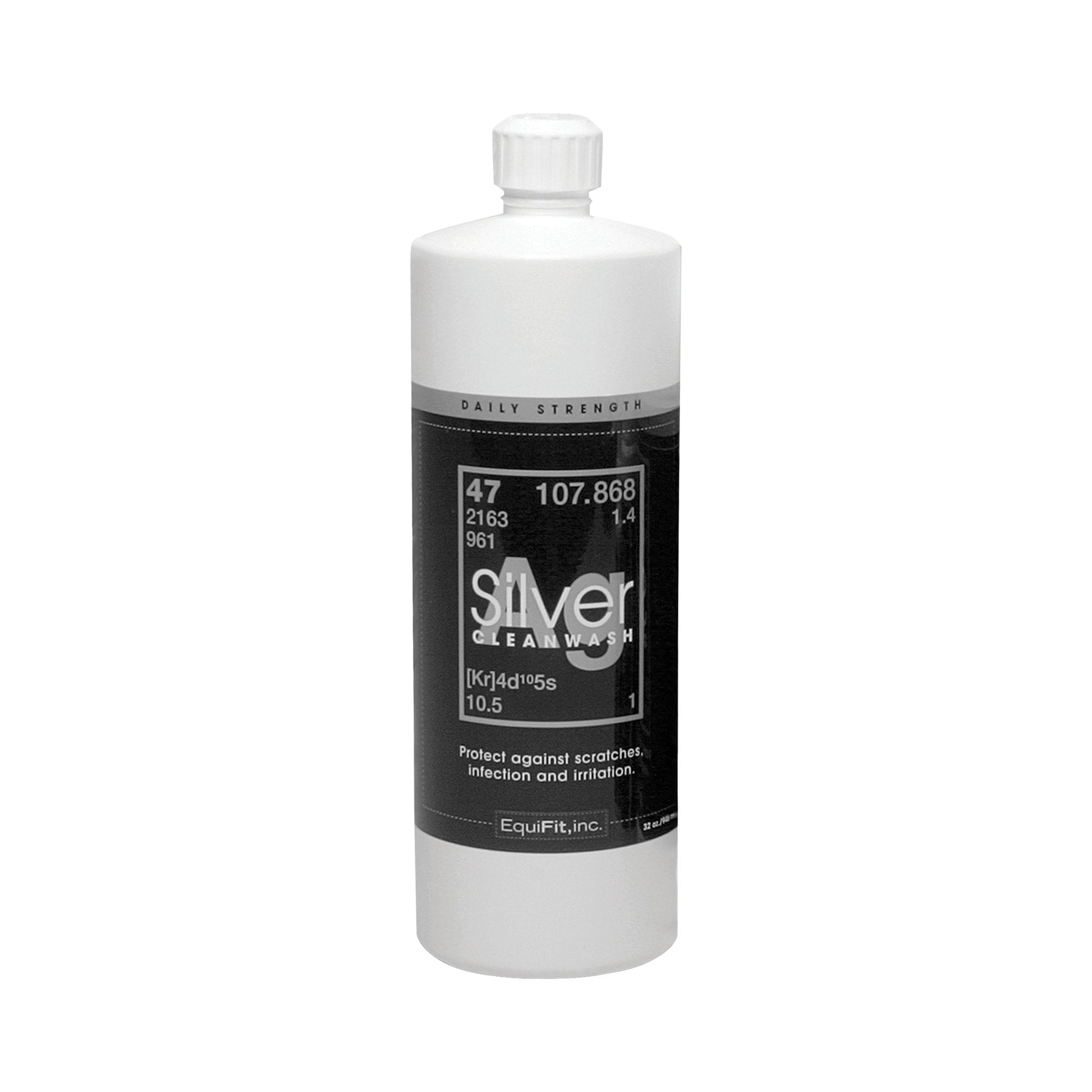 Equifit AGSILVER DAILY STRENGTH CLEANWASH - 32oz - The Tack Shoppe