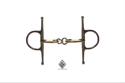 Equine Services Full Cheek Puzzle Bit - Pony - The Tack Shoppe