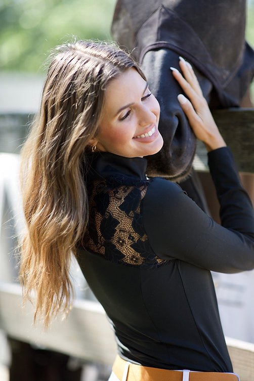 Equisite Alice Shirt - Jet Black - The Tack Shoppe