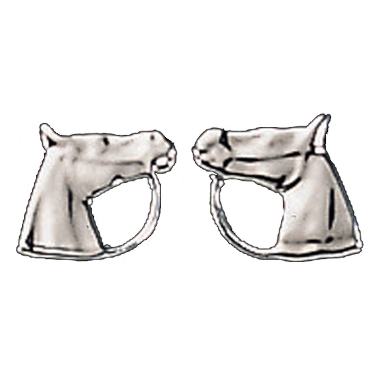 Exselle Horse Head Earrings - The Tack Shoppe