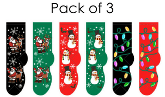 Foozy's Christmas Crew Socks - The Tack Shoppe