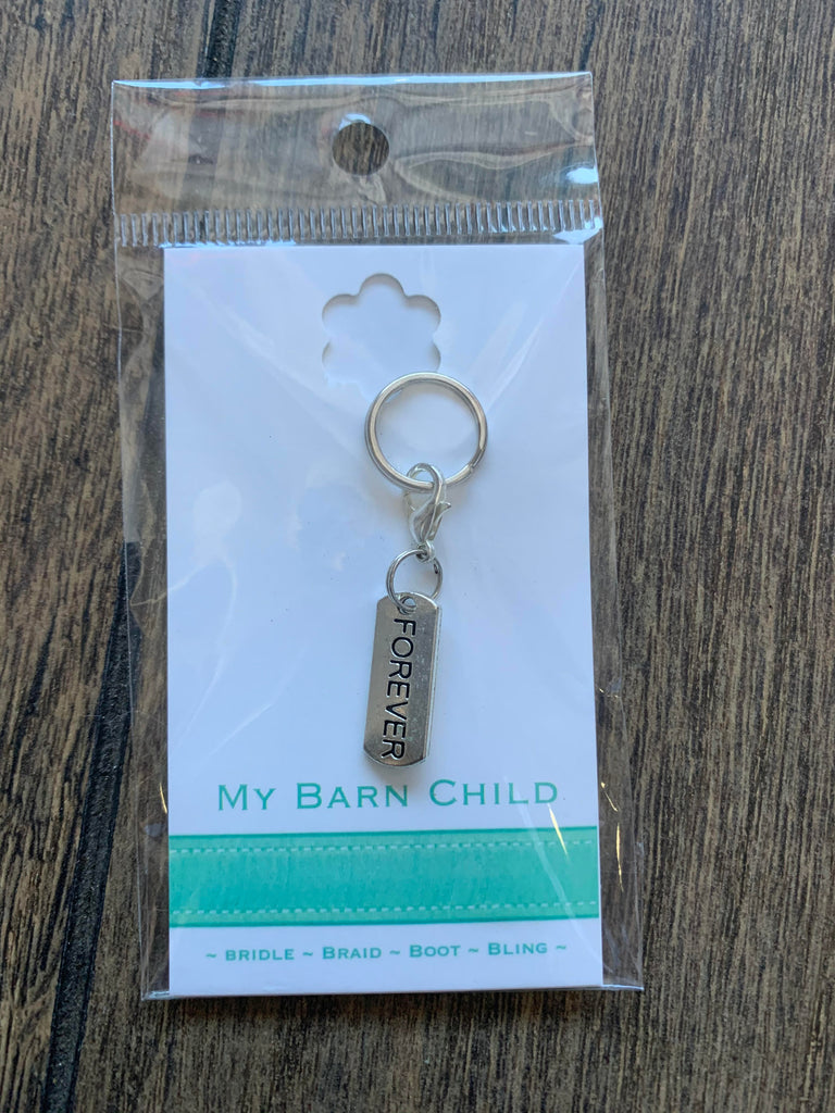 My Barn Child Bridle Charm: Inspirational ~ Forever