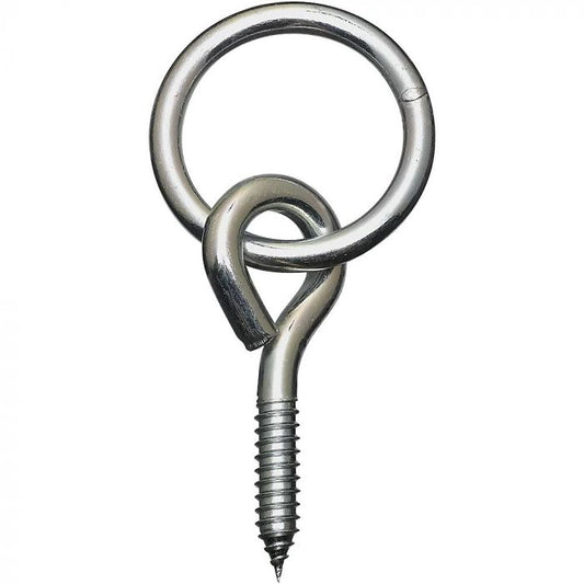 Ger - Ryan Screw Eye with Ring - The Tack Shoppe
