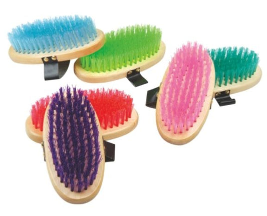 Gerryan Neon Hard Bristle Brushes - The Tack Shoppe