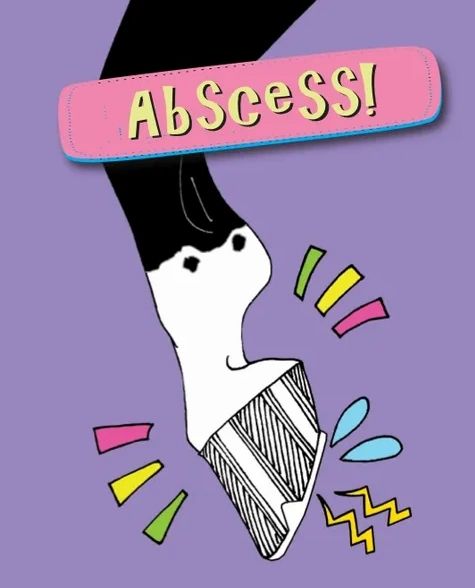 Horse Hollow Press Birthday Card - Abscess! - The Tack Shoppe