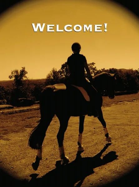 Horse Hollow Press Greeting Card - Welcome New Students - The Tack Shoppe