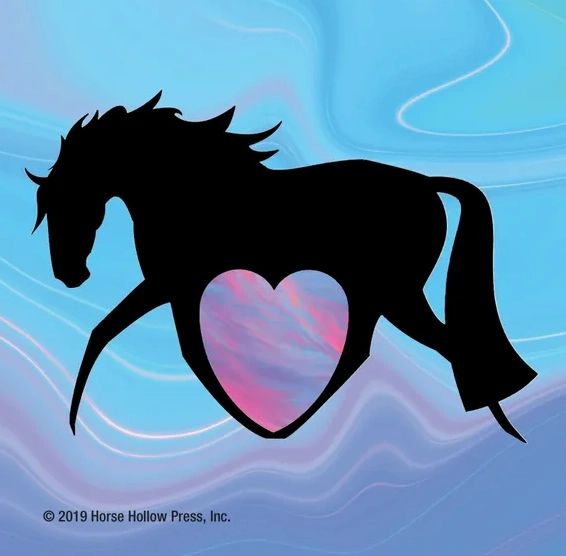 Horse Hollow Press Mini Horse Sticker - Individual - The Tack Shoppe