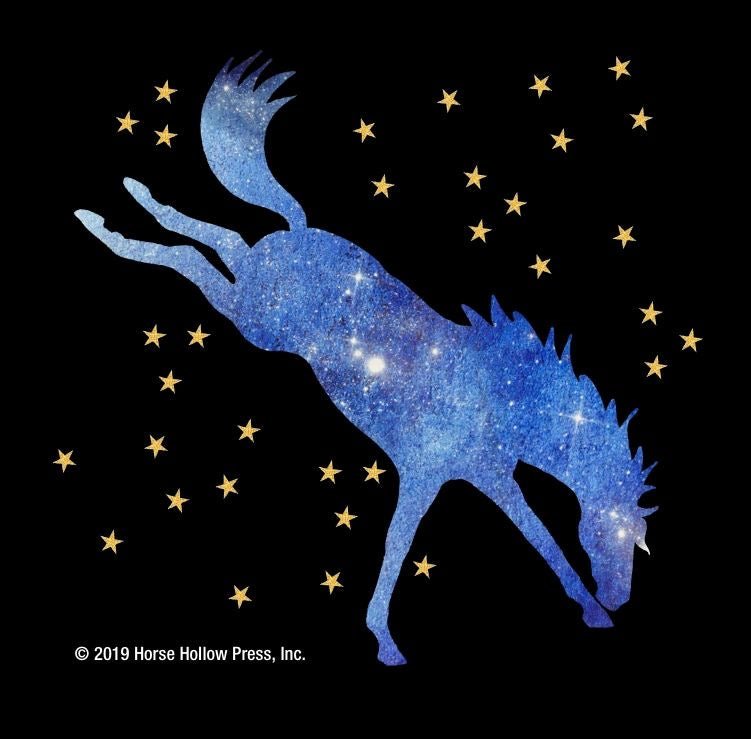 Horse Hollow Press Mini Horse Sticker - Individual - The Tack Shoppe