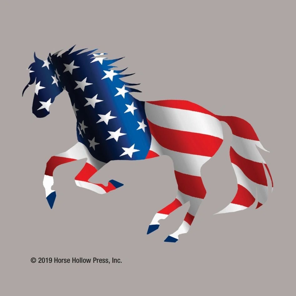 Horse Hollow Press Mini Horse Sticker - Individual - The Tack Shoppe