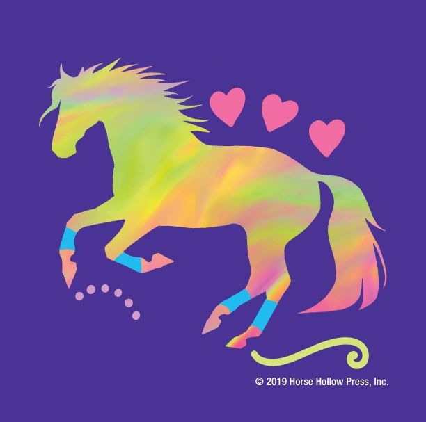 Horse Hollow Press Mini Horse Sticker - Individual - The Tack Shoppe