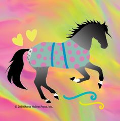 Horse Hollow Press Mini Horse Sticker - Individual - The Tack Shoppe