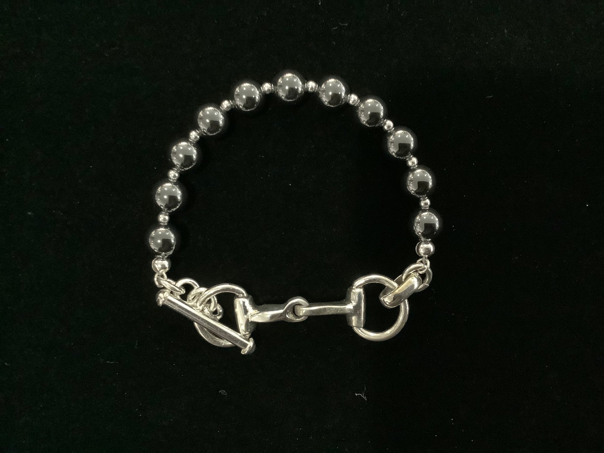 Horsefeathers Hematite Bracelet - The Tack Shoppe