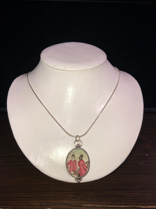 Horsefeathers Snake Chain China Pendant Necklaces - The Tack Shoppe