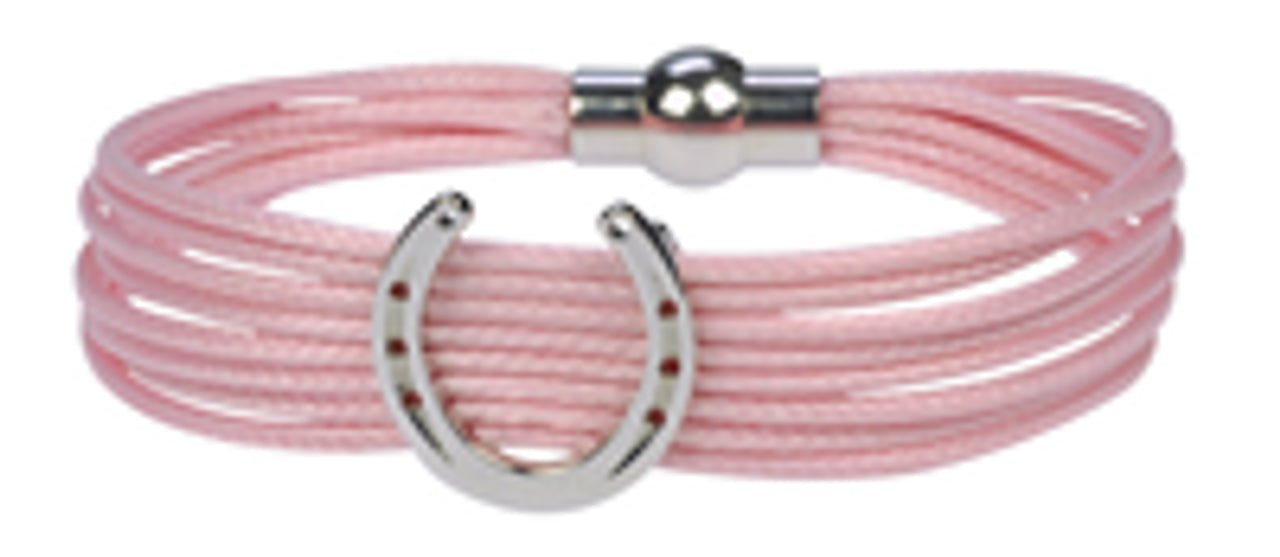 Horseshoe Cord Bracelet - The Tack Shoppe