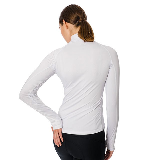 Horseware Aveen Technical Long Sleeve Top - White - The Tack Shoppe