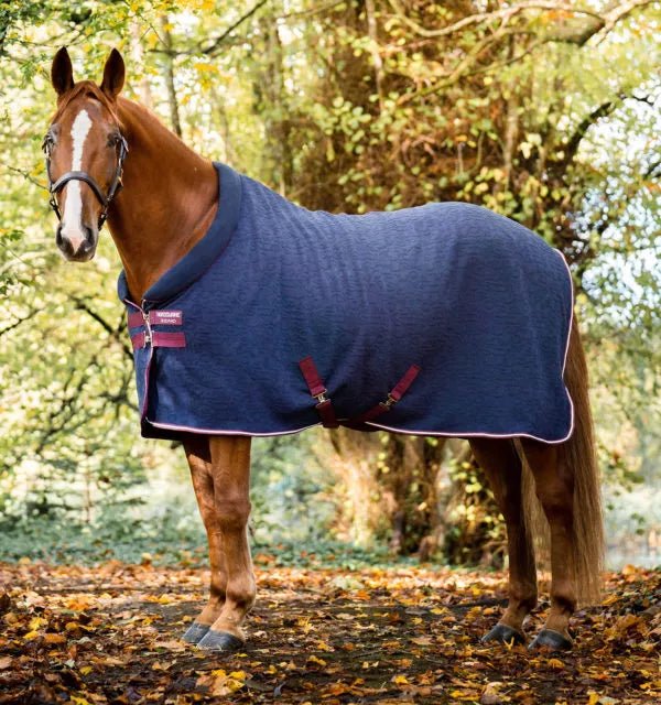 Horseware Embossed Cozy Neck Cooler - Navy - The Tack Shoppe