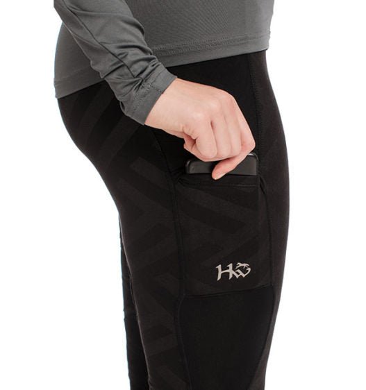 Horseware Winter Riding Tights - Black - The Tack Shoppe